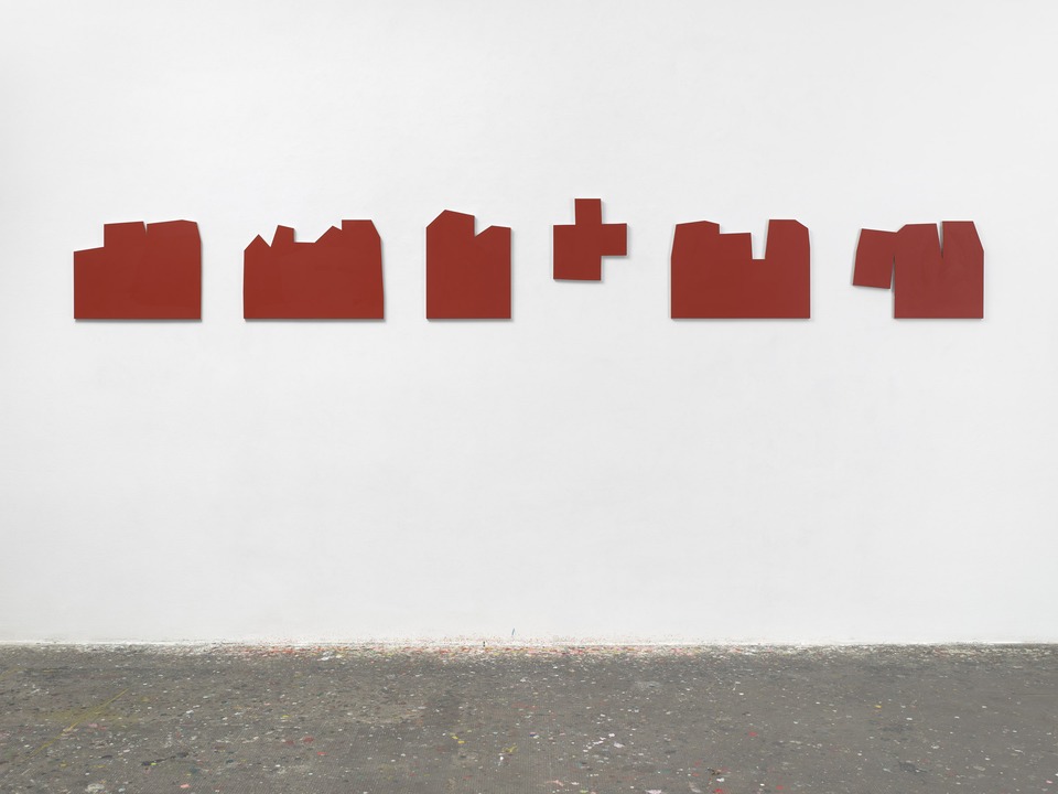 *Centrum 354012a*, 2020
Acrylic / Aluminium
6 parts, 56.2 x 428 x 1.6 cm