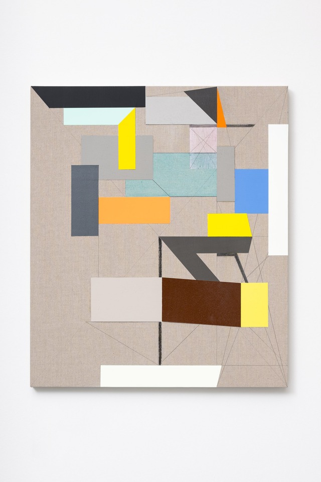 *WWLAN-MR #2*, 2022-2023
Acrylic, pencil, watercolour oil paint and wax medium on linen on wood
89 x 76 x 3.5 cm