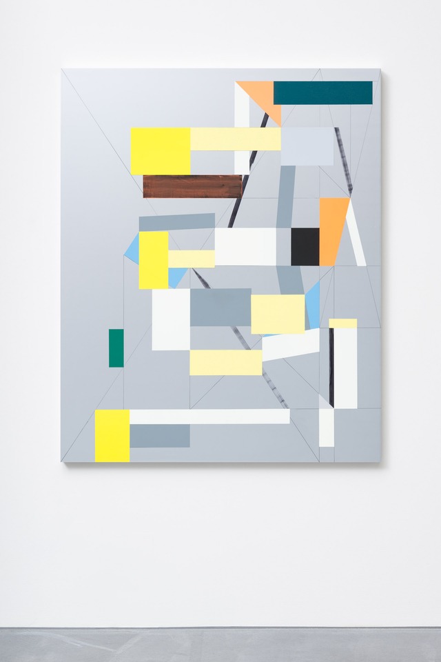 *WWLAN-AH/GW (compendium)*, 2023
Acrylic, marker pen, oil paint and wax medium on anodised aluminium
135 x 110 x 4cm