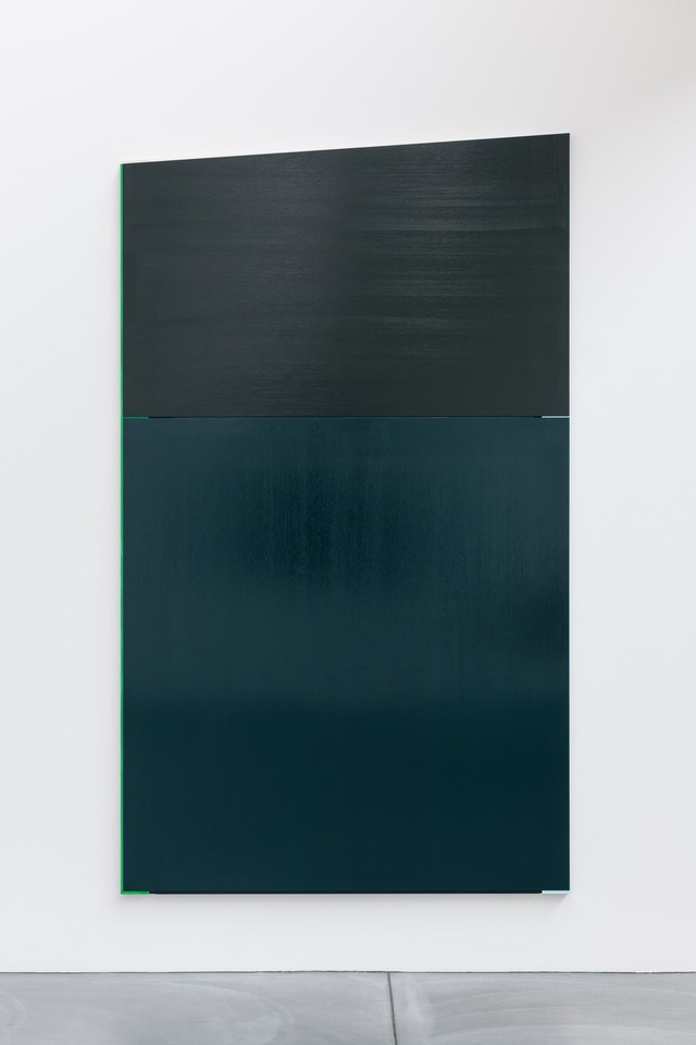 *Lina-Liza-Strasse 1*, 2001
Acrylic / Aluminium
269 x 159 x 4 cm