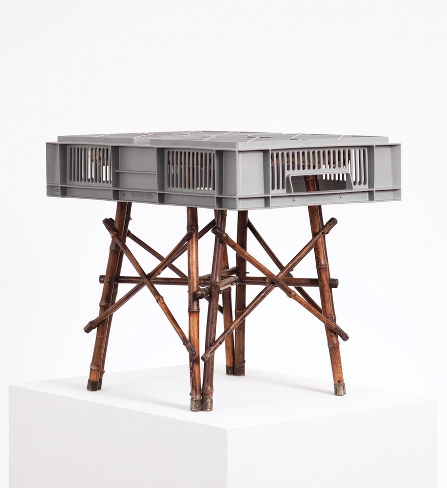 KS.059, 2018
Plastic box, stool
Approx. 40 x 45 x 60 cm