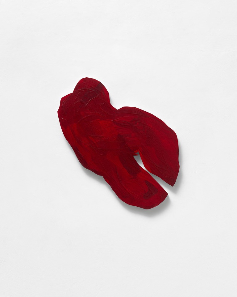 *Kleiner Archetyp 19c*, 2022\
Acrylic on aluminum\
63.4 x 50.5 x 3 cm