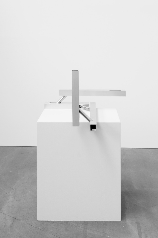 SK-JS_01, 2017
Aluminum, steel, 3d printed ABS (thermoplastic)
Dimensions variable