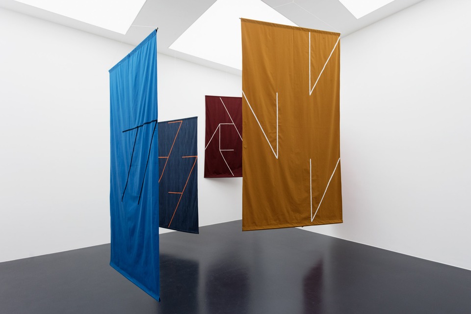 Felipe Mujica, Dedicated To The Bird We Love\
Installation view\
von Bartha, S-chanf, 2017