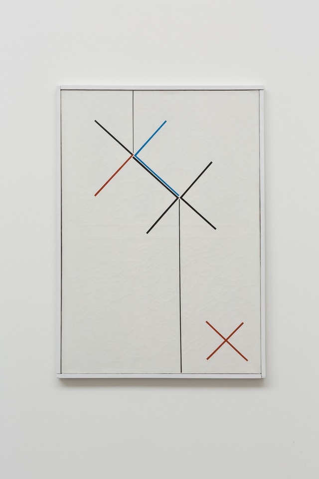 Tomás Maldonado
Construcción de 2 elementos, 1953
Oil on canvas
100 x 70 cm