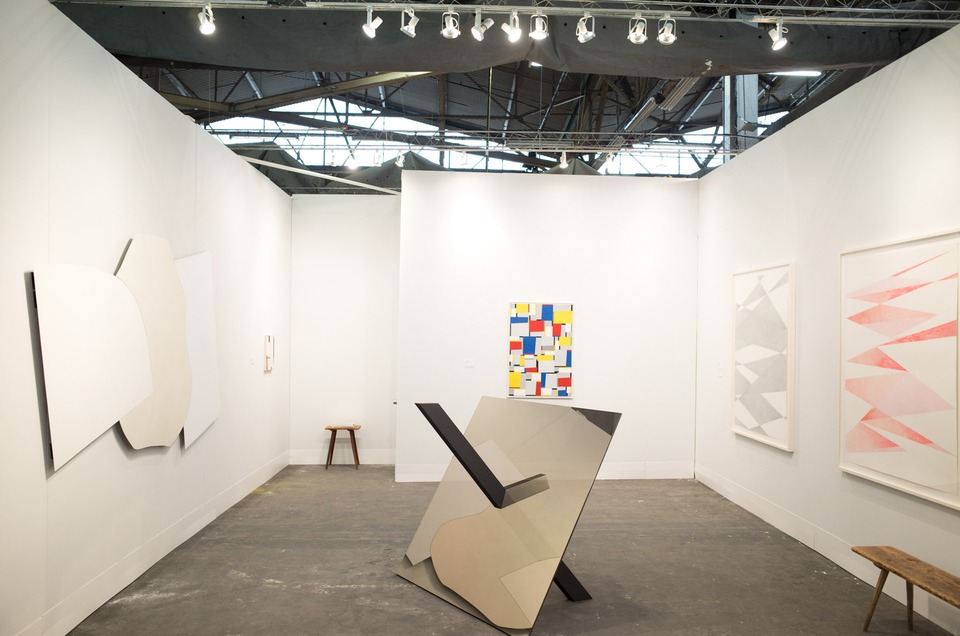 von Bartha booth at the Armory Show 2017