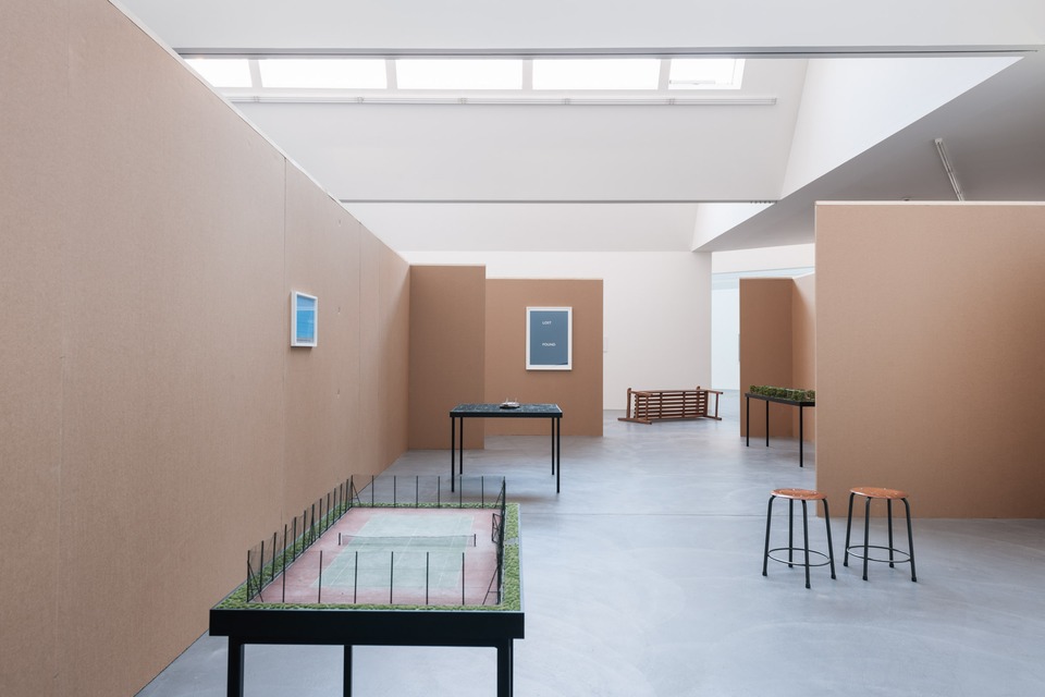 John Wood & Paul Harrison, Some Things Are Undesigned\
Installation view\
von Bartha, Basel, 2015