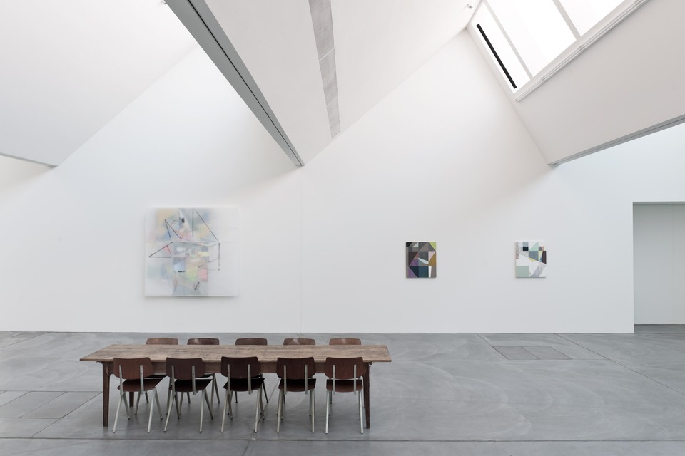 Andrew Bick, School studies, new work and selected works 1993 Onwards\
Installation view\
von Bartha, Basel, 2012