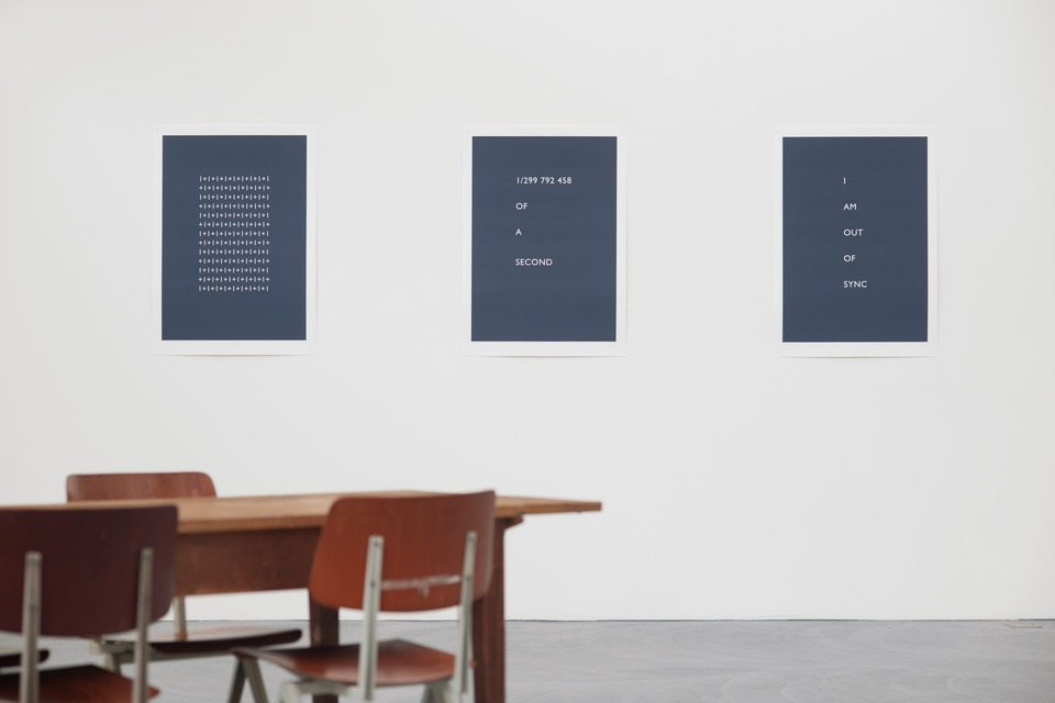 John Wood & Paul Harrison, No Beginning &#8211; No Middle &#8211; No End\
Installation view\
von Bartha, Basel, 2010