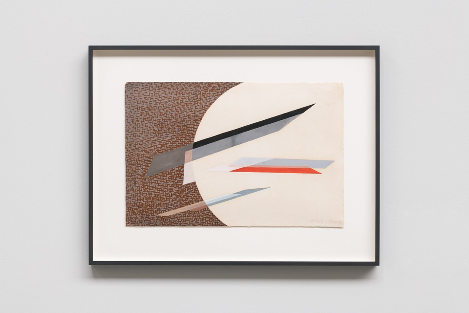 *Komposition*, 1935
Gouache on paper
34 x 52 cm