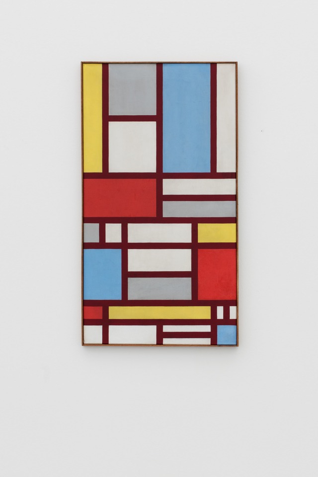 Verena Loewensberg\
Untitled, 1947\
Oil on canvas\
88 x 48 cm