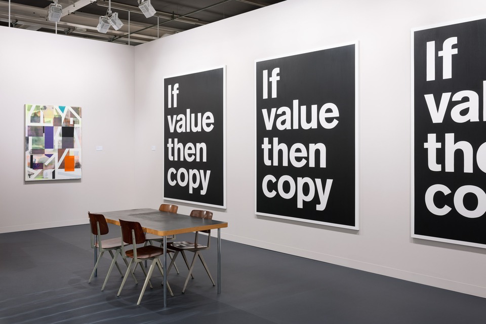 von Bartha booth at Art Basel 2017