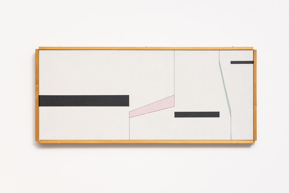 *Zwei Tendenzen*, 1945-46
Oil on canvas
32 x 76 cm