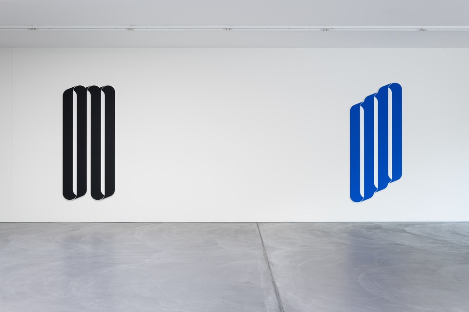 *Trouser press, 2018 & Viaduct*, 2018

Installation view\
von Bartha, Basel, 2019