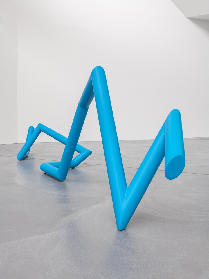 Connect With Me, 2018
Painted steel
Dimensions variable