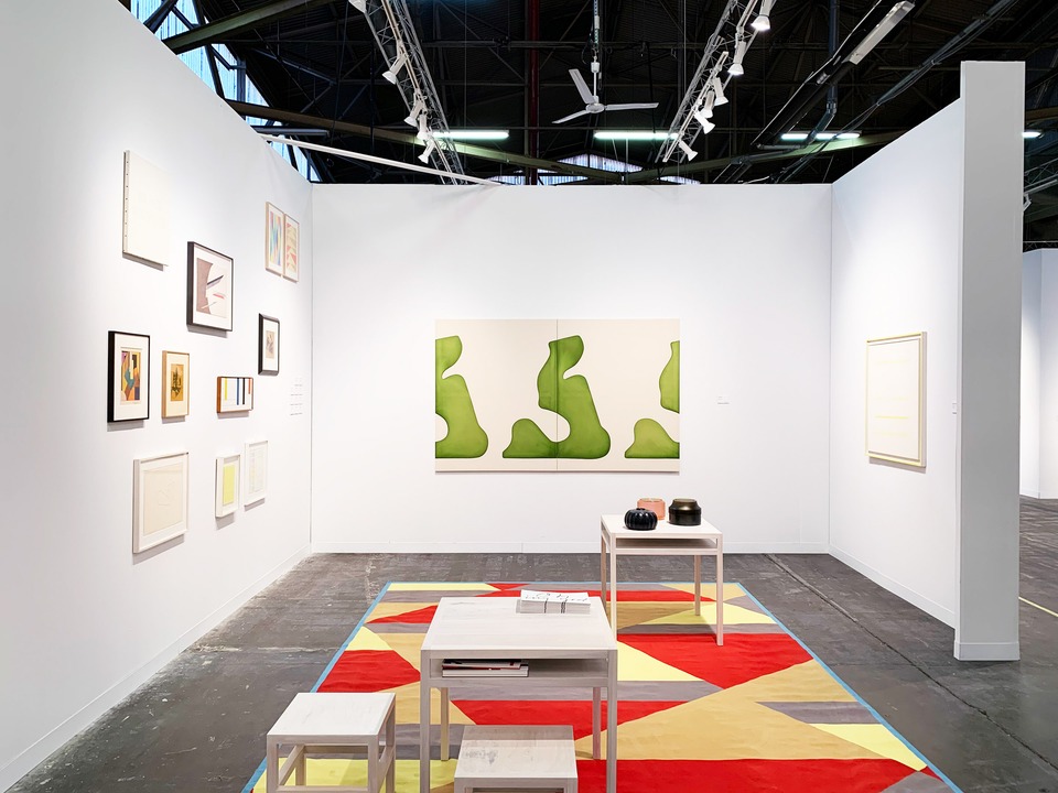von Bartha booth at the Armory Show 2019