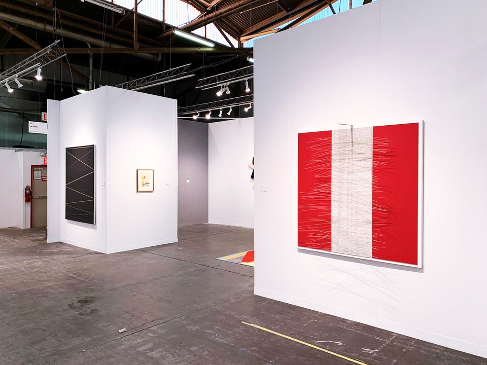 von Bartha booth at the Armory Show 2019