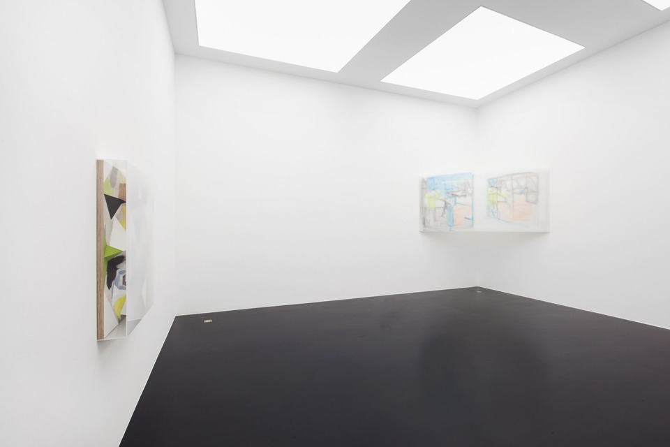 Andrew Bick\
Installation view\
von Bartha, S-chanf, 2012