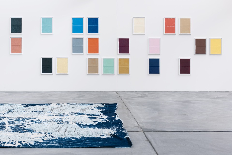 Conflicts and Holes\
Installation view\
von Bartha, Basel, 2013