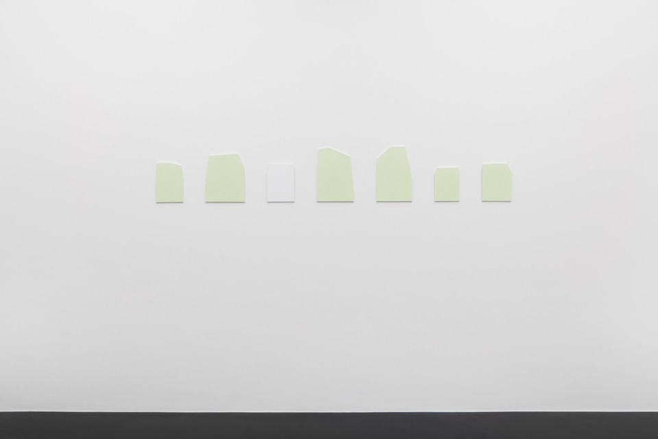 Nummer 16C-22C, 2012
Acrylic / aluminium
49 x 319 x 1 cm