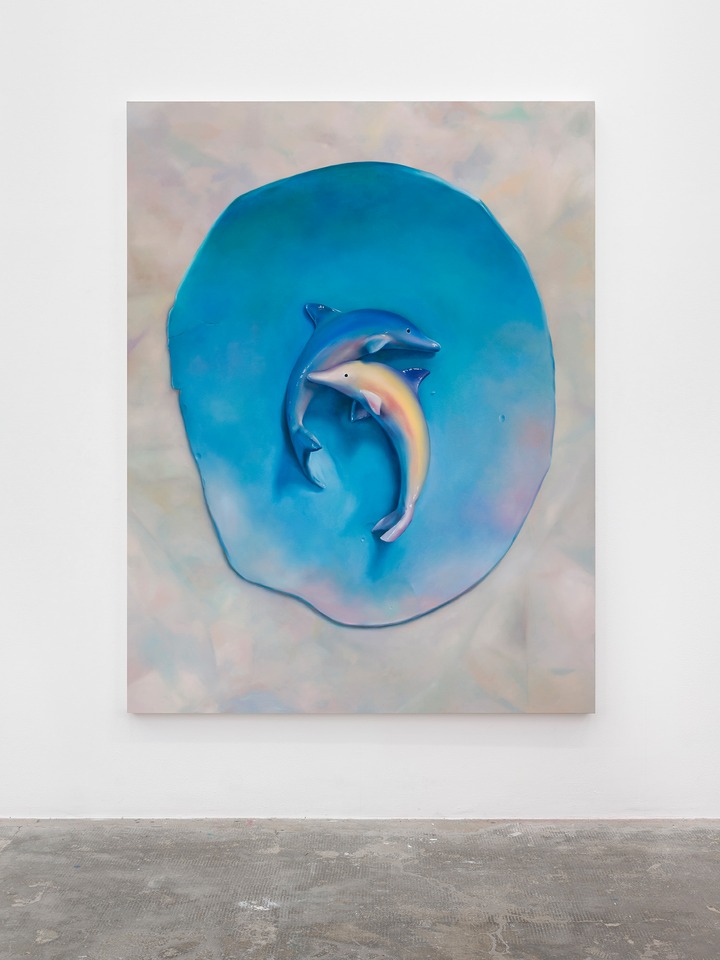 *Untitled (Just Good Friends)*, 2025\
Oil on canvas\
170 x 130 cm