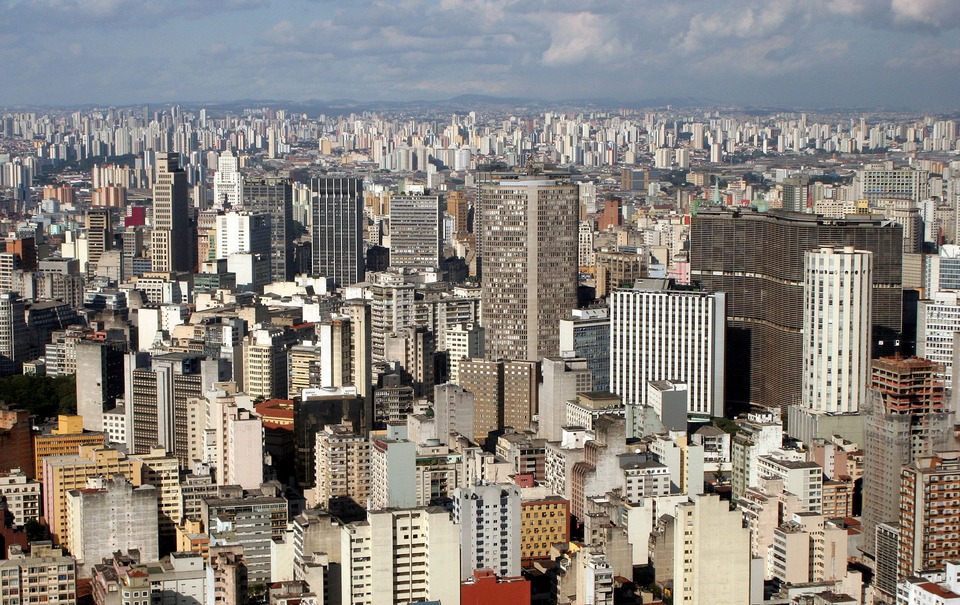 The Central district in São Paulo
