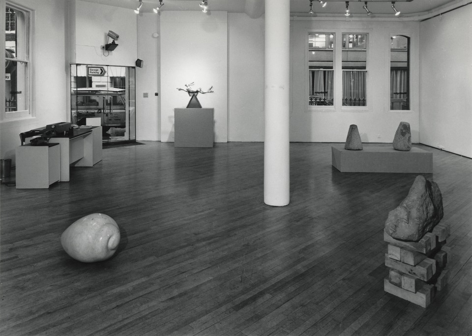 Installation shot, Waddington Galleries 1980, one man show _sculptures in stone 1973 – 1979, image 1