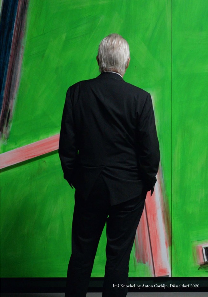 Imi Knoebel in front of his work
By Anton Corbijn