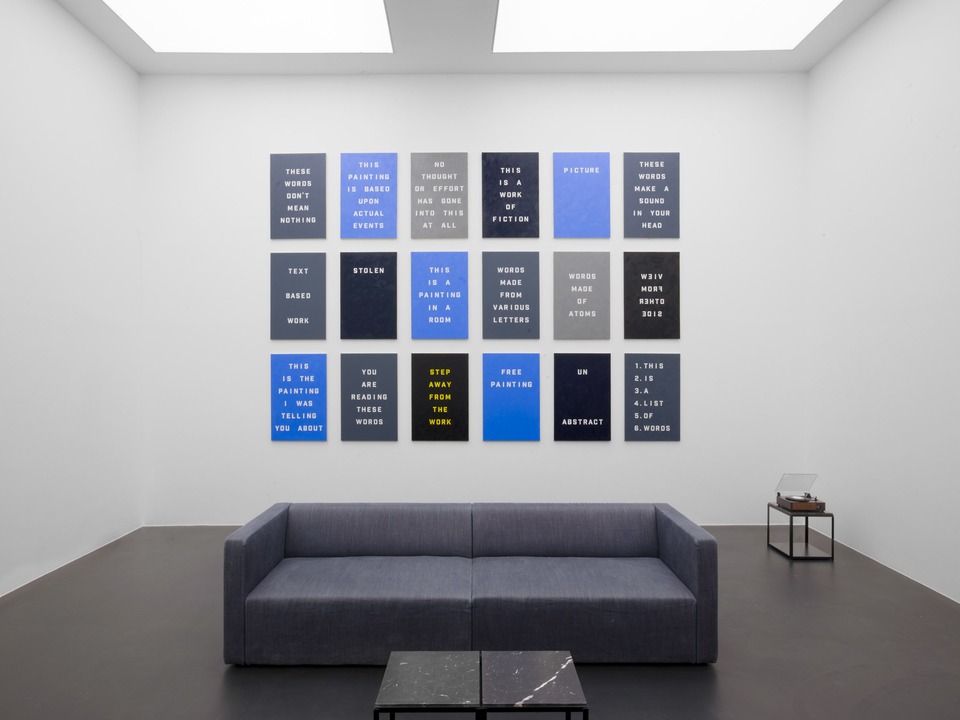 John Wood & Paul Harrison, Words Made of Atoms

Exhibition view

von Bartha, S-chanf, 2020