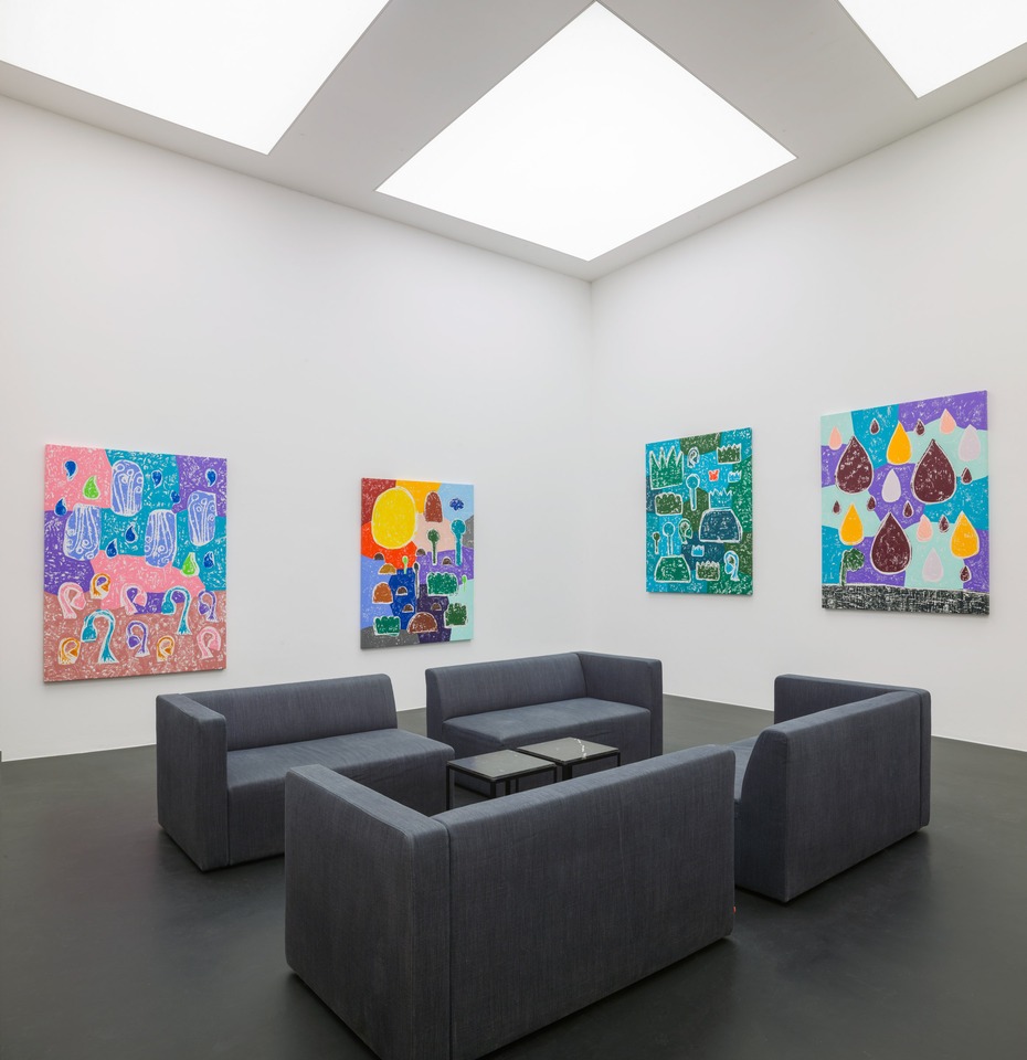 Olaf Breuning, Big Drops

Exhibition view

von Bartha, S-chanf