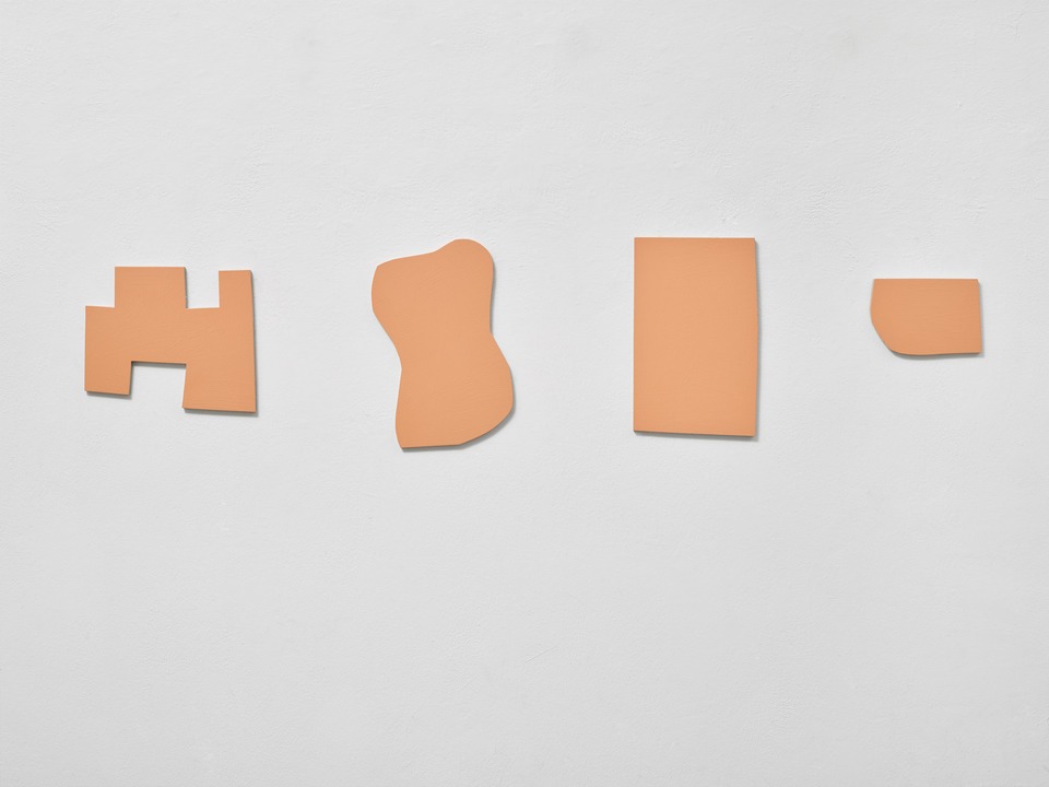 **Imi Knoebel**
*Elemente H.2*, 2017
Acrylic / Aluminium
4 parts, 35 x 148 x 1 cm