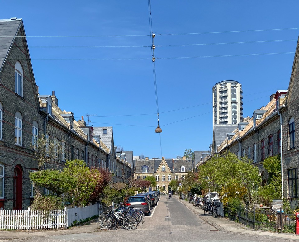 Rows of workers' houses 'Humlen'