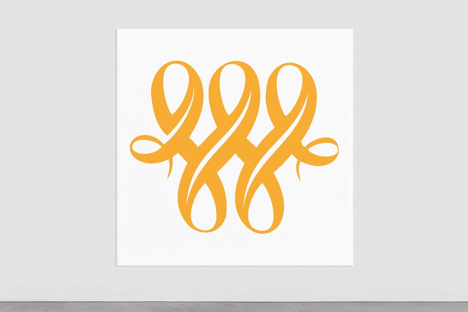 **Superflex**
*Bankrupt Banks / Bank West acquired by Commonwealth Bank of Australia, October 9th, 2008*, 2018
Oil on canvas
150 x 150 cm