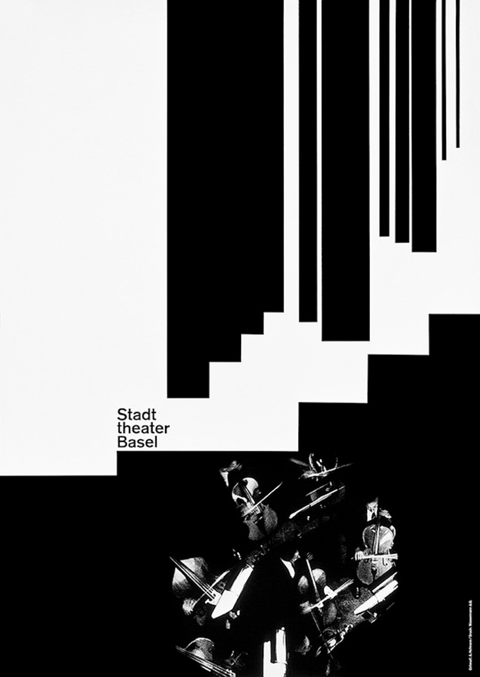 Armin Hofmann Poster for Stadttheater Basel, Season 1962/63
Photolithography
© Matthias Hofmann