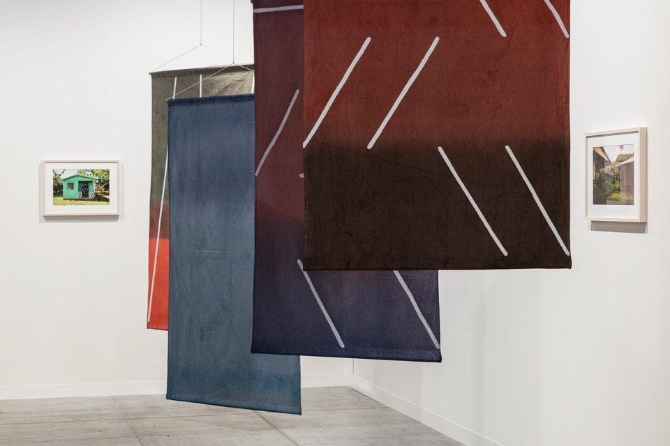 Felipe Mujica at booth N18\
Art Basel Miami, 2021\
Proyectos Ultravioleta & von Bartha\
Photos: Luis Corzo