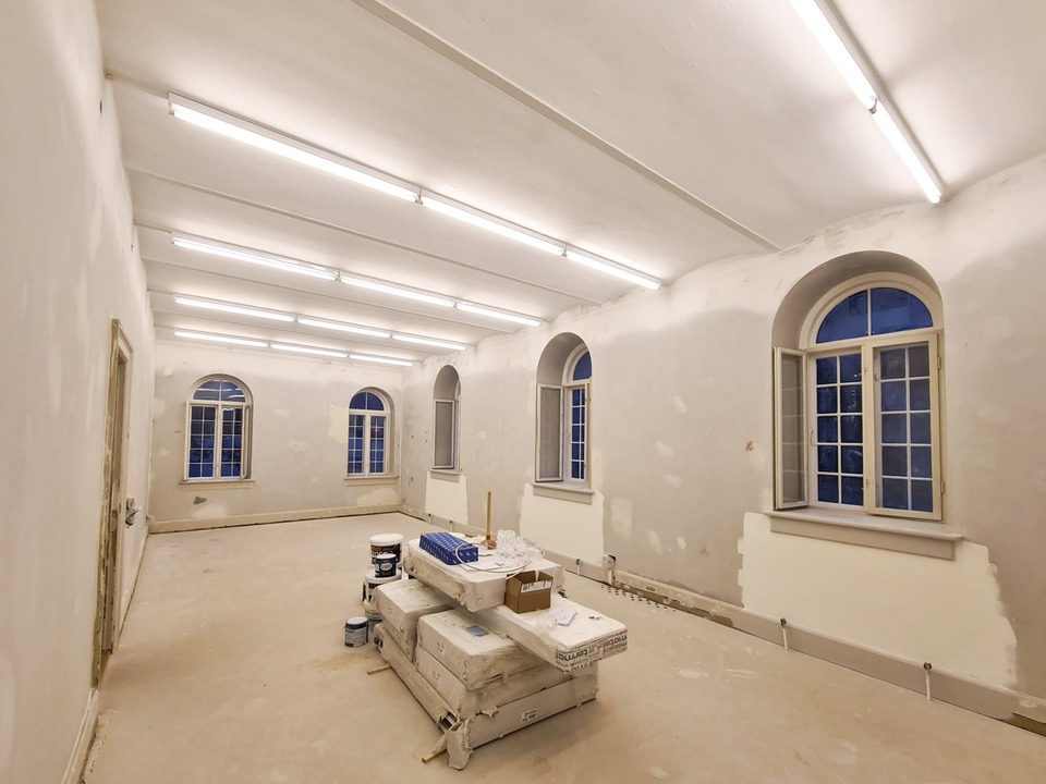 Our Copenhagen gallery in the making…