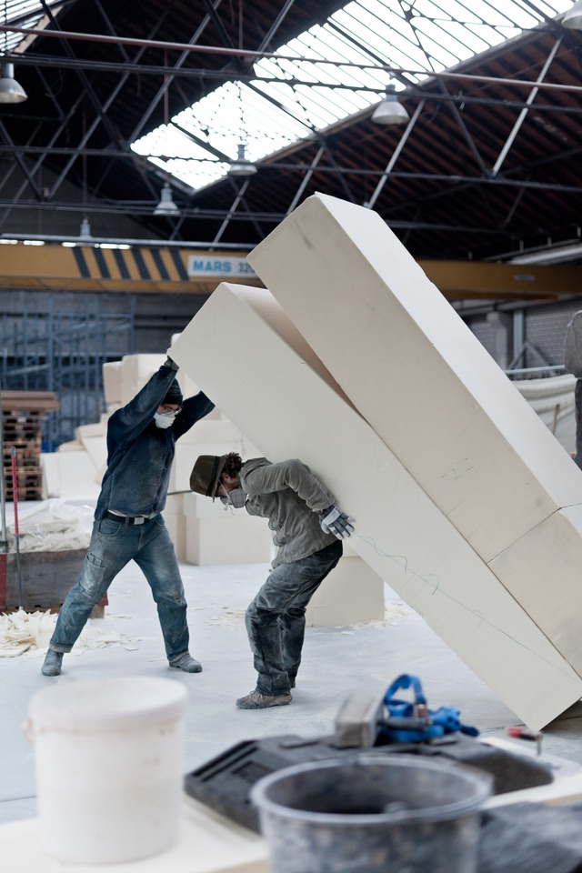 The Making of 'To R.M. for ever' by Christian Andersson
at Kunstbetriebe, Münchenstein, 2011