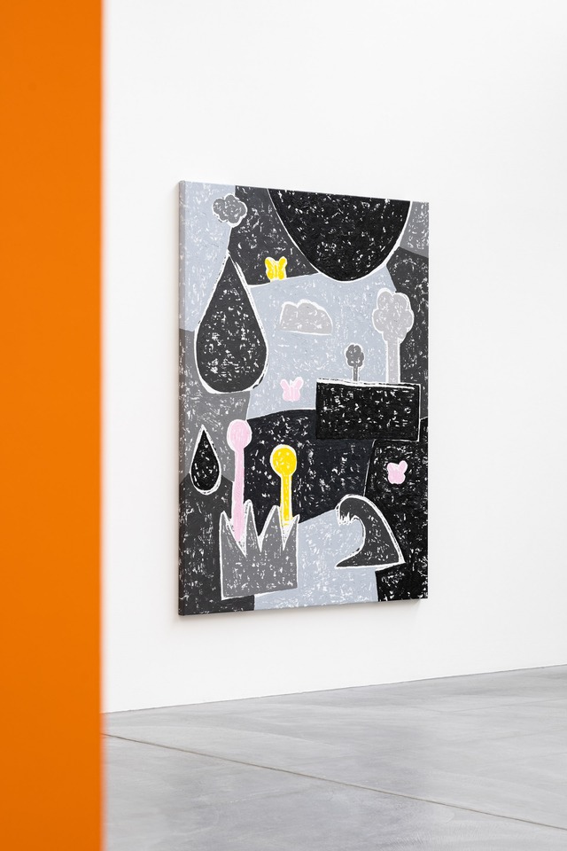 **Olaf Breuning**
*Hope*, 2021
Gesso and acrylic on canvas
210 x 155 cm