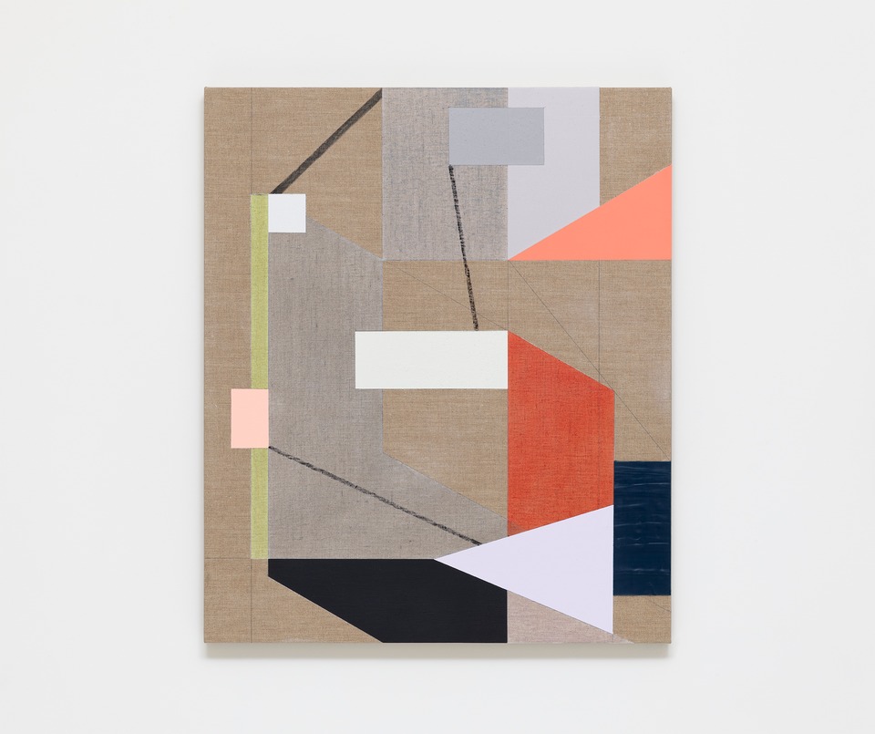 *OGVDS-GW [DETAIL] B*, 2016/2022
Acrylic, charcoal, oil paint, pencil, watercolour and wax medium on linen on wood
76 x 64 x 3.5