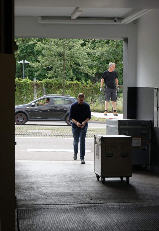 "Where is the second truck?"