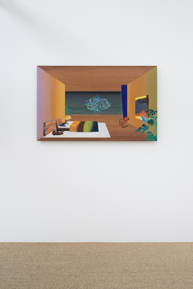 Hulda Guzmán, (Detail), The girls' room, 2022
Acrylic gouache and watercolor ink on cedar plywood
76 x 122 cm