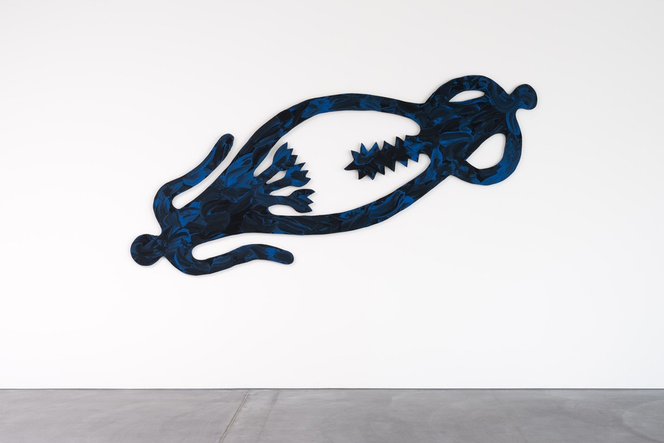 **Marianne Eigenheer**
*Objektive Malerei*, 1982/83
Painted wood
103 x 310 x 2.5 cm