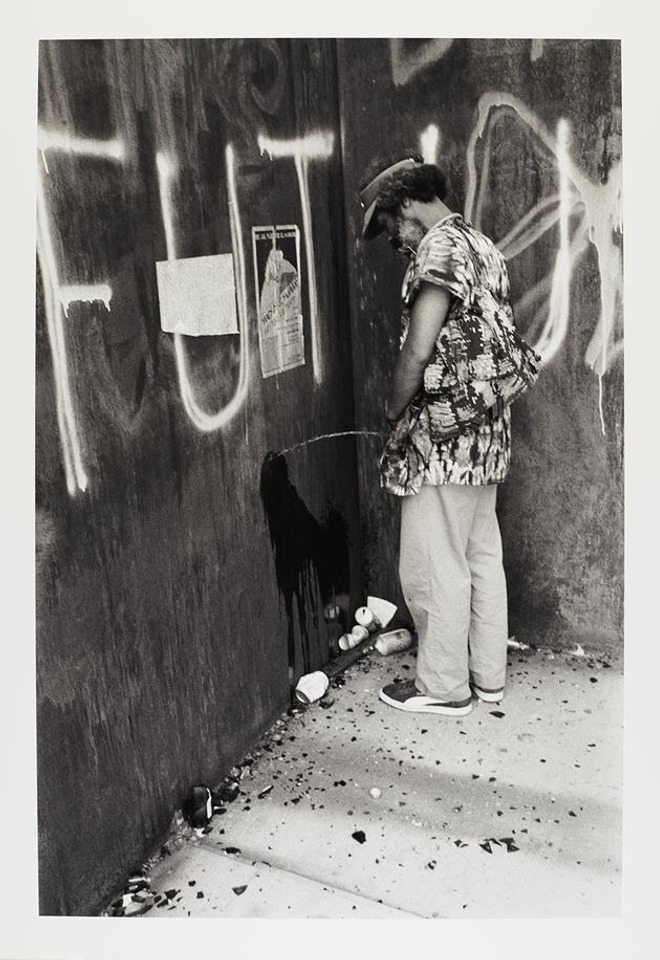 Dawoud Bey, David Hammons, Pissed Off, negative 1981, printed 2019. From the website of the Seattle Art Museum