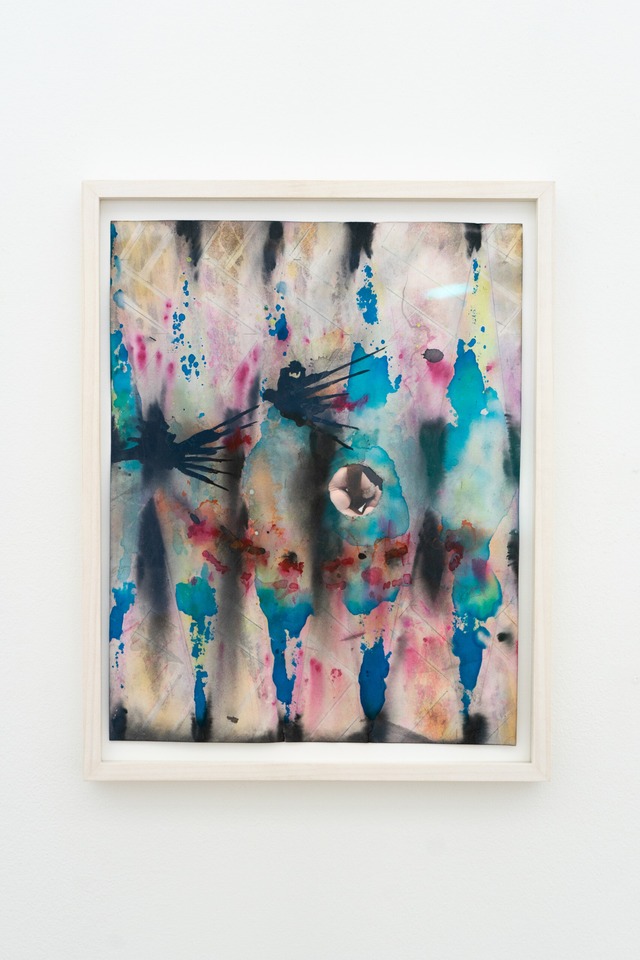 *Dorothea*, 2020
Watercolour and ink on paper and postcard
35.7 x 28.2 cm