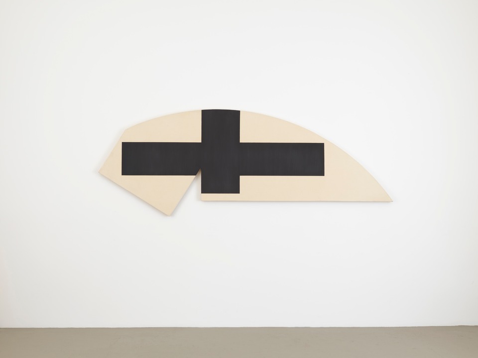 *DGR-43 (Dodger)*, 1977
Oil on canvas
33 x 128 in.\
83.8 x 325.1 cm
