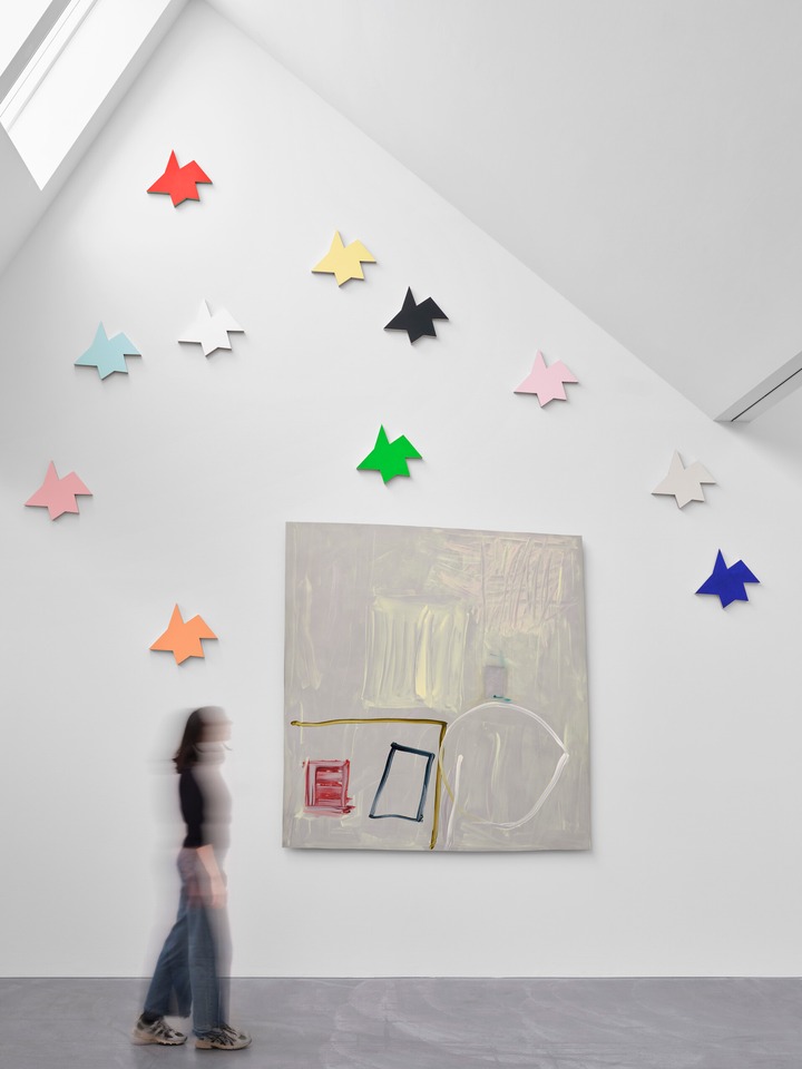 Imi Knoebel, *In den Sternen &#8230;*

Exhibition view

von Bartha, Basel, 2024