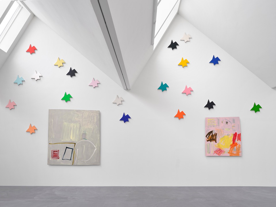 Imi Knoebel, "In den Sternen ..."
Exhibition view
von Bartha, Basel
Photo: Philipp Hänger