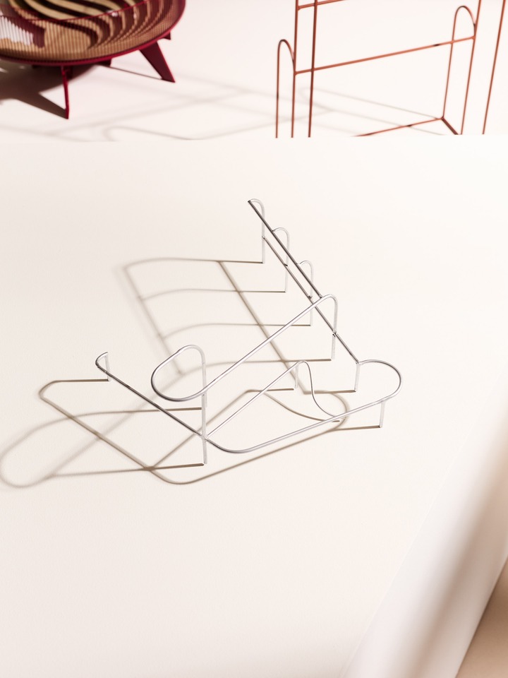 Installation view with works by Boris Rebetez