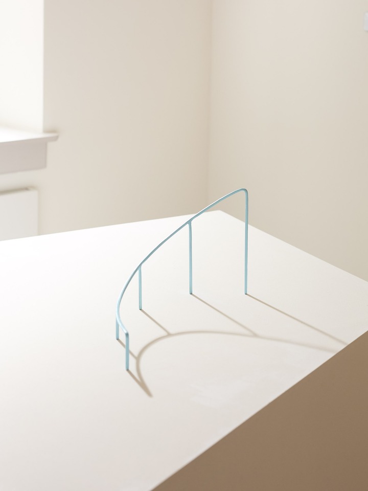 **Boris Rebetez**
*Rampe*, 2008
Steel, spray
23 x 20 x 48 cm