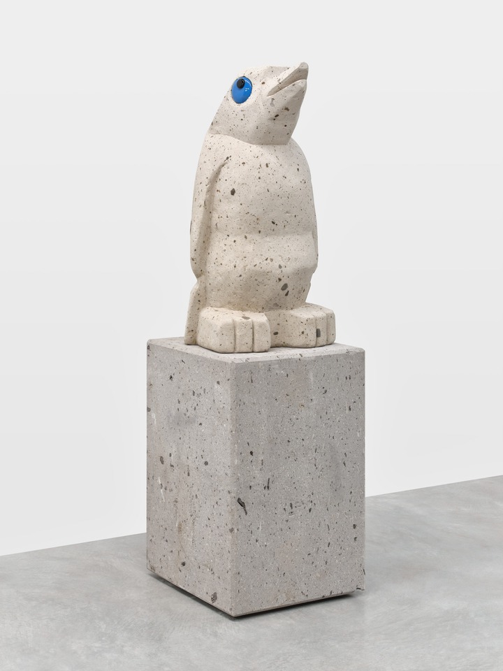 Olaf Breuning
Bird, 2024
Lava Stone, ceramic
154.9 x 50.8 x 44.5 cm